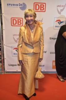 Heidi Hetzer beim 13. Victress Award iGALA n der UDK ( Universitaet der Kuenste) in Berlin am 09.04.2018