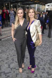 Regina Halmich und Tina Ruland bei der 13. Verleihung der Victress Awards 2018 in der Universität der Künste. Berlin, 09.04.2018