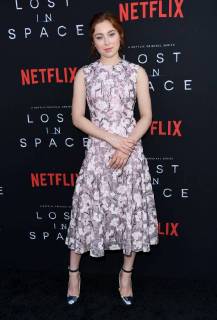 April 9, 2018 - Hollywood, CA, U.S. - 09 April 2018 - Hollywood, California - Mina Sundwall. NETFLIX s Lost in Space Season 1 Premiere Event held at Arclight Hollywood Cinerama Dome. Photo Credit: AdMedia Hollywood U.S. - ZUMAa123 20180409_zaa_a123_068 Copyright: xBirdiexThompsonx
