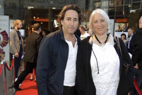 Dieter Landuris und seine Ehefrau Natascha bei der Das Etruskische Lächeln Film Premiere am 10.04.2018 in Berlin Das Etruskische Laecheln The Etruscan Smile Filmpremiere in Berlin, 2018