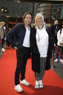 Dieter Landuris und seine Ehefrau Natascha bei der Das Etruskische Lächeln Film Premiere am 10.04.2018 in Berlin Das Etruskische Laecheln The Etruscan Smile Filmpremiere in Berlin, 2018