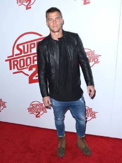 April 11, 2018 - Hollywood, CA, U.S. - 11 April 2018 - Hollywood, California - Alan Ritchson. Super Troopers 2 Los Angeles Premiere held at Arclight Hollywood. Photo Credit: AdMedia Hollywood U.S. - ZUMAa123 20180411_zaa_a123_145 Copyright: xBirdiexThompsonx