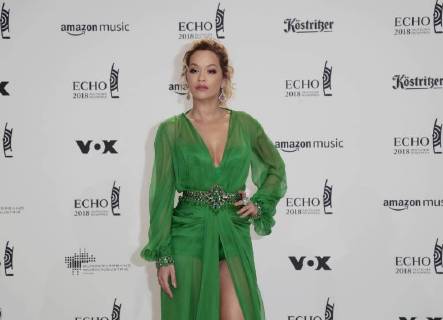 Rita Ora bei Verleihung Deutscher Musikpreis ECHO 2018 in Messe Berlin.