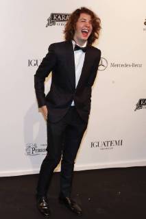 Entertainment Bilder der Woche Bilder des Tages Lucas Jagger son of British singer Mick Jagger and Brazilian model Luciana Gimenez attend the amfAR gala in Sao Paulo, Brazil, 13 April 2018. The amfAR gala in Sao Paulo !ACHTUNG: NUR REDAKTIONELLE NUTZUNG!  Copyright: xSebastiaoxMoreirax BRA301 20180414-636592760908897528