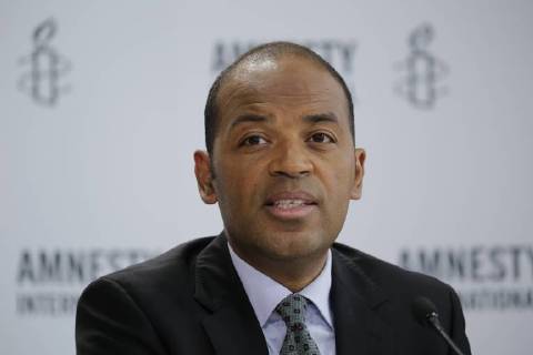 Markus N. Beeko, Generalsekretär von Amnesty International in Deutschland , Deutschland, Berlin, Pressegespräch: Amnesty International Menschenrechtssituation in Ägypten
