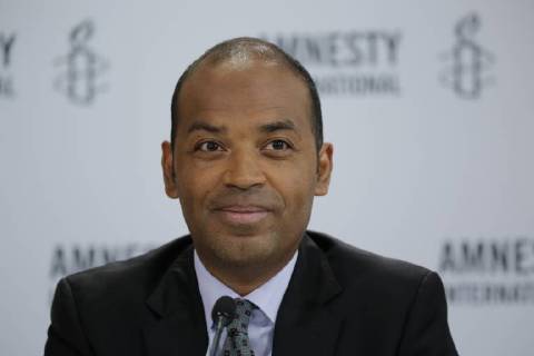 Markus N. Beeko, Generalsekretär von Amnesty International in Deutschland , Deutschland, Berlin, Pressegespräch: Amnesty International Menschenrechtssituation in Ägypten