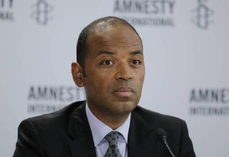 Markus N. Beeko, Generalsekretär von Amnesty International in Deutschland , Deutschland, Berlin, Pressegespräch: Amnesty International Menschenrechtssituation in Ägypten