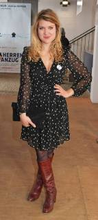 Weltpremiere Zwei Herren im Anzug im Kloster Andechs am 18. März 2018 Lara Mandoki