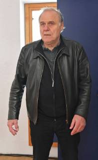Weltpremiere Zwei Herren im Anzug im Kloster Andechs am 18. März 2018 Josef Bierbichler