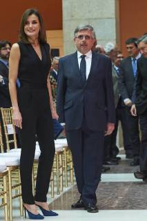 18-04-2018 Spain Queen Letizia during the children youth literature awards, El Vapor Boat and Grand Angular, at the Casa de Correos in Madrid. No Spain  Copyright: xxPPE Thortonx