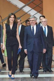 18-04-2018 Spain Queen Letizia during the children youth literature awards, El Vapor Boat and Grand Angular, at the Casa de Correos in Madrid. No Spain  Copyright: xxPPE Thortonx