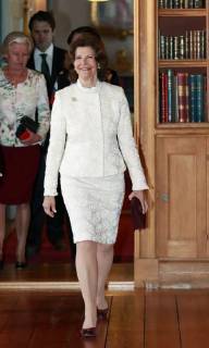 Attendance at the Queen Silvia Nursing Award prize-giving ceremony Royal Palace, Stockholm, Sweden 2018-04-19 Silvia de Suede Stockholm Sweden  580944