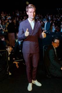 American actor Patrick Schwarzenegger attends the Japan premiere for the film Midnight Sun on April 19, 2018, Tokyo, Japan. Arnold Schwarzenegger s son visited Japan to promote his romantic movie Midnight Sun, which will be released in Japan on May 11.  (gxta_patricks029)