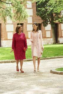 April 23, 2018 - Alcala De Henares, Madrid, Spain - Queen Letizia of Spain attended Cervantes Award to Sergio Ramirez at the Alcala de Henares University on April 23, 2018 in Alcala de Henares, Spain Alcala De Henares Spain  - ZUMAg15_ 20180423_zaf_g15_527 Copyright: xJackxAbuinx