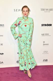 Leslie Clio bei der Ankunft zur Verleihung Deutscher Parfumpreis - Duftstars 2018 am 25.04.2018 in Berlin Deutscher Parfumpreis Duftstars 2018 in Berlin