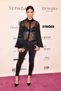 Aylin Tezel bei der Ankunft zur Verleihung Deutscher Parfumpreis - Duftstars 2018 am 25.04.2018 in Berlin Deutscher Parfumpreis Duftstars 2018 in Berlin