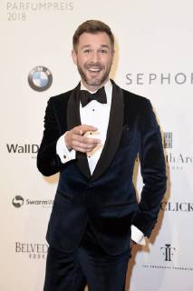 Jochen Schropp bei der 26. Verleihung des Deutschen Parfumpreises Duftstars 2018 im Flughafen Tempelhof. Berlin, 25.04.2018