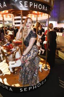 Regina Halmich auf der Aftershow Party nach der 26. Verleihung des Deutschen Parfumpreises Duftstars 2018 im Flughafen Tempelhof. Berlin, 25.04.2018