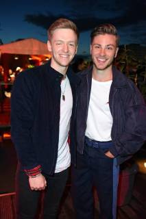 Timur Bartels, Jannik Schuemann beim Bunte New Faces Award Film 2018 im Spindler & Klatt in Berlin am 26.04.2018