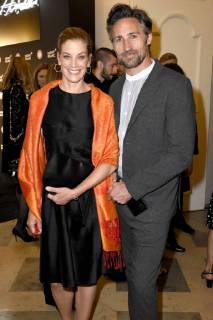 Marie Bäumer und Benjamin Sadler bei der Verleihung des 27. Montblanc de la Culture Arts Patronage Award 2018 im Comitehof in der Residenz München. München, 26.04.2018