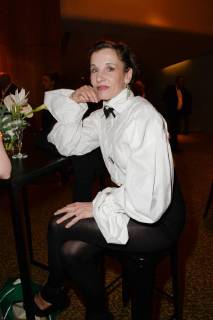 Meret Becker, Deutschen Filmpreis 2018 in der Messe Berlin am27.04.2018