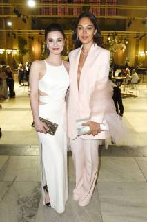Natalia Rudziewicz und Nilam Farooq bei der Aftershow Party des Deutschen Filmpreises 2018 im Palais am Funkturm. Berlin, 27.04.2018