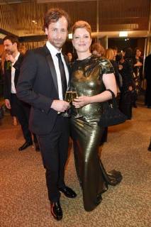 Florian Stetter und Jördis Triebel bei der Aftershow Party des Deutschen Filmpreises 2018 im Palais am Funkturm. Berlin, 27.04.2018