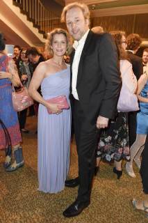 Valerie Niehaus und Stephan Grossmann bei der Aftershow Party des Deutschen Filmpreises 2018 im Palais am Funkturm. Berlin, 27.04.2018