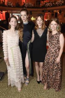 Katharina Schüttler, Pheline Roggan, Lavinia Wilson und Karoline Schuch bei der Aftershow Party des Deutschen Filmpreises 2018 im Palais am Funkturm. Berlin, 27.04.2018