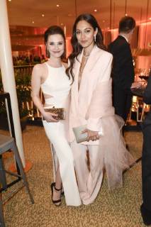 Natalia Rudziewicz und Nilam Farooq bei der Aftershow Party des Deutschen Filmpreises 2018 im Palais am Funkturm. Berlin, 27.04.2018