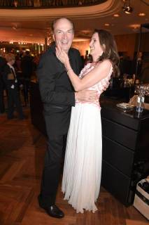 Herbert Knaup mit Ehefrau Christiane bei der Aftershow Party des Deutschen Filmpreises 2018 im Palais am Funkturm. Berlin, 27.04.2018