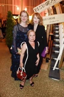 Caroline Peters, ChrisTine Urspruch und Birgit Minichmayr bei der Aftershow Party des Deutschen Filmpreises 2018 im Palais am Funkturm. Berlin, 27.04.2018