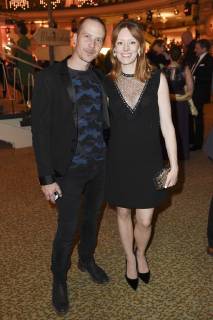 Barnaby Metschurat und Lavinia Wilson bei der Aftershow Party des Deutschen Filmpreises 2018 im Palais am Funkturm. Berlin, 27.04.2018
