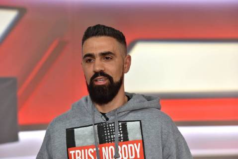 Der Rapper Bushido (bürgerlich Anis Mohamed Youssef Ferchichi) gilt als einer der Urväter des Gangsta-Rap in Deutschland zu Gast in der ARD Talkshow Maischberger am 02.05.2018 in Köln.