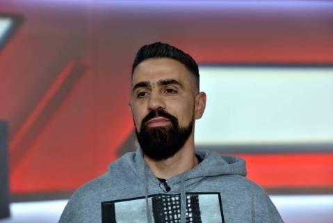 Der Rapper Bushido (bürgerlich Anis Mohamed Youssef Ferchichi) gilt als einer der Urväter des Gangsta-Rap in Deutschland zu Gast in der ARD Talkshow Maischberger am 02.05.2018 in Köln.