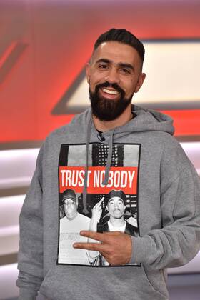 Der Rapper Bushido (bürgerlich Anis Mohamed Youssef Ferchichi) gilt als einer der Urväter des Gangsta-Rap in Deutschland zu Gast in der ARD Talkshow Maischberger am 02.05.2018 in Köln.