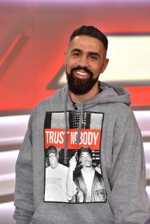 Der Rapper Bushido (bürgerlich Anis Mohamed Youssef Ferchichi) gilt als einer der Urväter des Gangsta-Rap in Deutschland zu Gast in der ARD Talkshow Maischberger am 02.05.2018 in Köln.