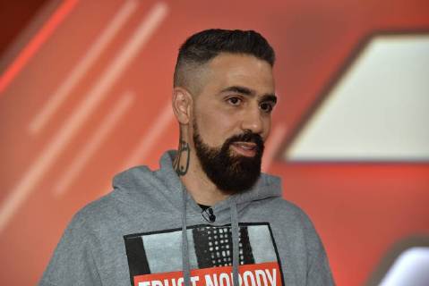 Der Rapper Bushido (bürgerlich Anis Mohamed Youssef Ferchichi) gilt als einer der Urväter des Gangsta-Rap in Deutschland zu Gast in der ARD Talkshow Maischberger am 02.05.2018 in Köln.