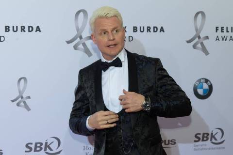 Berlin GER, Berlin, Felix Burda Award, Hotel Adlon Kempinski Guido Cantz - Selfie, 13.05.2018, Felix Burda Award 2018, Copyright: xUwexKoch xEibner-Pressefotox EP_ukh