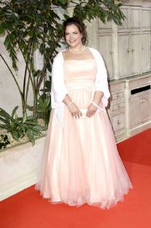 Claudia Neumann bei der Verleihung des Felix Burda Award 2018 im Hotel Adlon Kempinski. Berlin, 13.05.2018