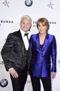 Guido Cantz und Christa Maar bei der Verleihung des Felix Burda Award 2018 im Hotel Adlon Kempinski. Berlin, 13.05.2018
