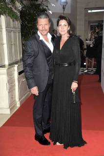 Hardy Krüger jr. mit Ehefrau Alice Rößler bei der Verleihung des Felix Burda Award 2018 im Hotel Adlon Kempinski. Berlin, 13.05.2018