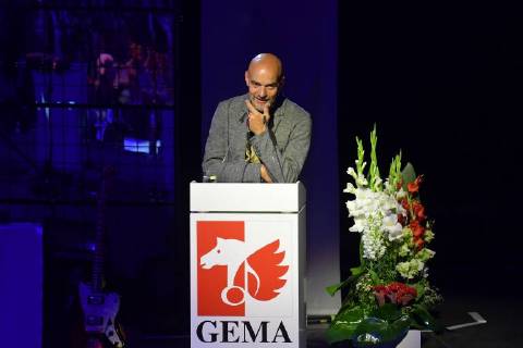Dr. Ralf Weigard, Aufsichtsratsvors. GEMA ) 30 Jahre Fred Jay Preisverleihung in Berlin in der Columbiahalle am 15.05.2018