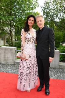 Bayerischer Fernsehpreis Michael Mittermeier mit Ehefrau Bayerische Fernsehpreis Preis, Ehrung, Auszeichnung Prinzregententheater München München 18. Mai 2018