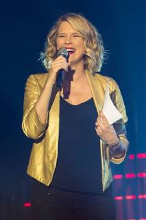 Entertainment Bilder des Tages Sophie Pendeville pictured at the concert with winners of the 15th edition of the Les Octaves de la Musique music awards ceremony, Monday 28 May 2018 in Brussels.  LAURIExDIEFFEMBACQ 05355228