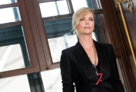 Wien 31.05.2018, Tiergarten Schoenbrunn, Wien, AUT, Life Ball, Crystal of Hope Preisverleihung, im Bild Charlize Theron during the award ceremony of the Crystal of Hope prize in the context of the Life Ball at the Tiergarten Schoenbrunn in Wien, Austria on 2018 05 31.
