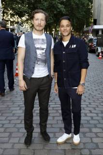 Jacob Matschenz und Kostja Ullmann beim Studio Hamburg Nachwuchspreis 2018 im Thalia Theater. Hamburg, 06.06.2018