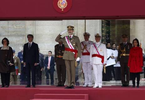 THE KING FELIPE PRESIDES THE CELEBRATION OF THE CHAPTER OF THE REAL AND MILITARY ORDER OF SAN HERMENEGILDO FELIPE OF BORBON AND GREECE 12 06 2018 June 12 2018 King Felipe attends the celebration of the Military Order of San Hermenegildo in the Monastery of El Escorial in Madrid 888 Cordon Press  EuropaxPress El Rey Felipe preside la celebracion del Capitulo de la Real y M