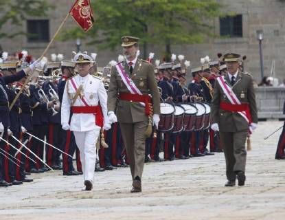 THE KING FELIPE PRESIDES THE CELEBRATION OF THE CHAPTER OF THE REAL AND MILITARY ORDER OF SAN HERMENEGILDO FELIPE OF BORBON AND GREECE 12 06 2018 June 12 2018 King Felipe attends the celebration of the Military Order of San Hermenegildo in the Monastery of El Escorial in Madrid 888 Cordon Press  EuropaxPress El Rey Felipe preside la celebracion del Capitulo de la Real y M