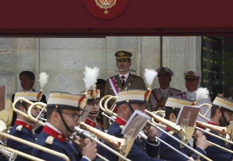 THE KING FELIPE PRESIDES THE CELEBRATION OF THE CHAPTER OF THE REAL AND MILITARY ORDER OF SAN HERMENEGILDO FELIPE OF BORBON AND GREECE 12 06 2018 June 12 2018 King Felipe attends the celebration of the Military Order of San Hermenegildo in the Monastery of El Escorial in Madrid 888 Cordon Press  EuropaxPress El Rey Felipe preside la celebracion del Capitulo de la Real y M